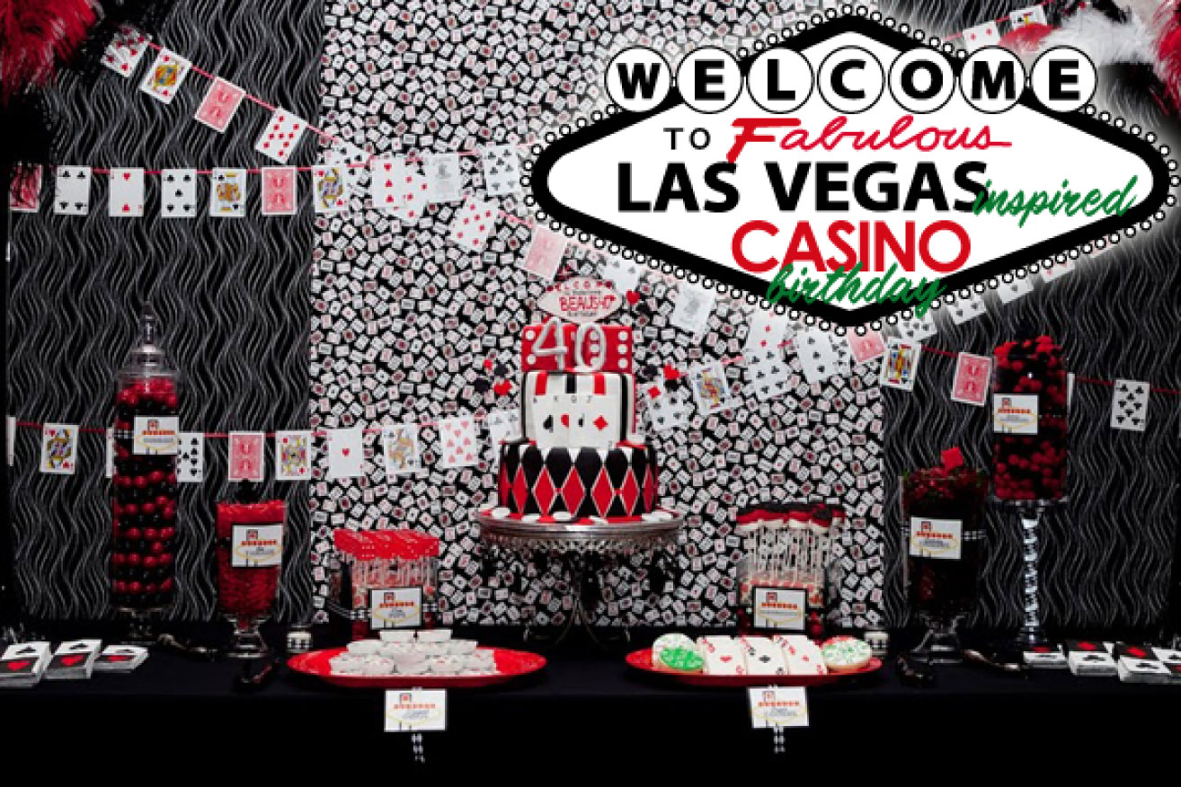 pics of casino themed birthday party